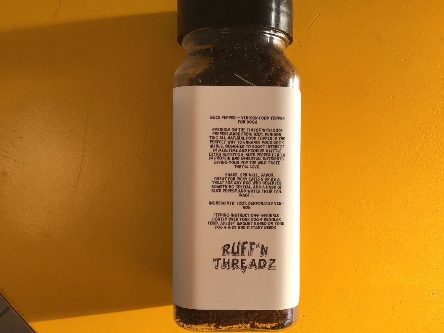 Buck Pepper- Venison Flavor