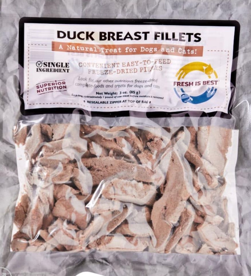 Freeze Dried Duck Breast Fillets