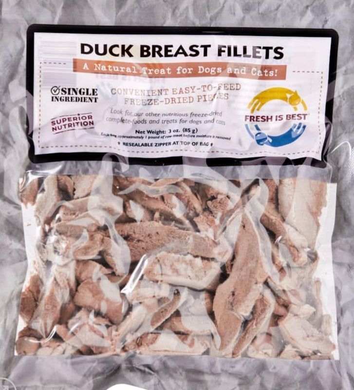 Freeze Dried Duck Breast Fillets