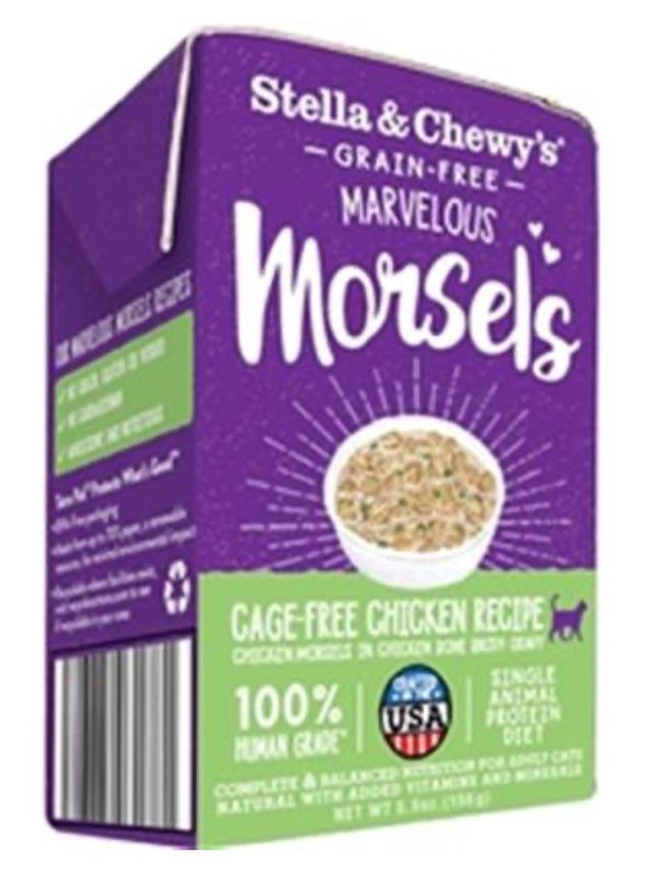 Stella and Chewys Cat Marvelous Morsels Chicken 5.5oz.