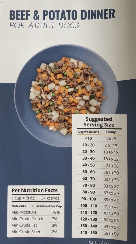 Yellow Dog Deli Beef &amp; Potato for adult dog