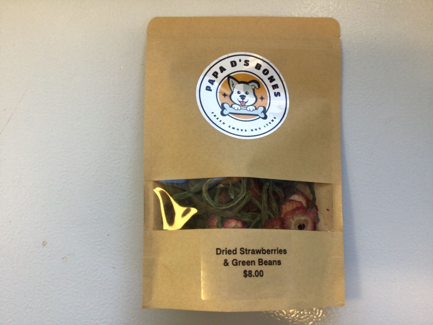 Dried Strawberries &amp; Green Beans