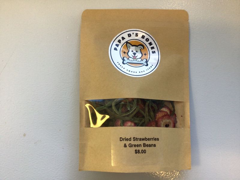 Dried Strawberries &amp; Green Beans