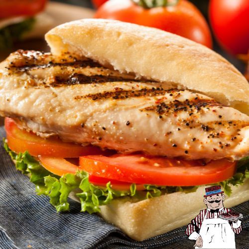 Teriyaki Chicken Breast Sandwich...10 person minimum (BL)