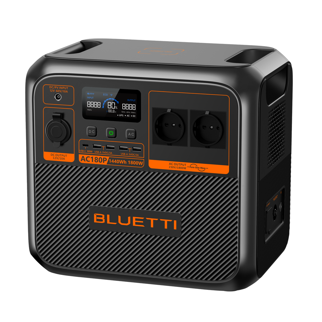 Premium AC180P van BLuetti: Jouw Krachtige Mobiele Stroomvoorziening