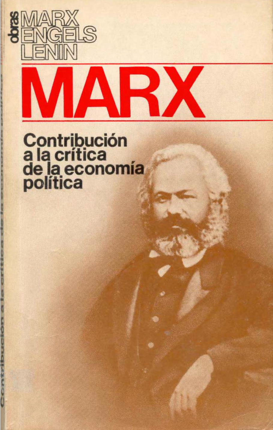 Contribución a la crítica de la economía política