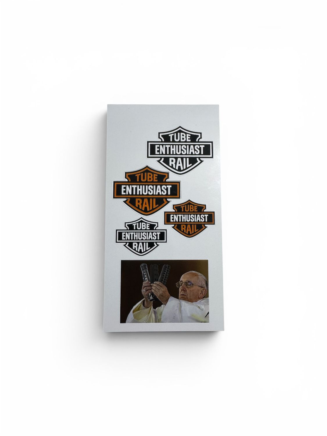 Tube Rail Enthusiasts Sticker Sheet