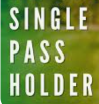 SINGLE GOLF PASS- 2025