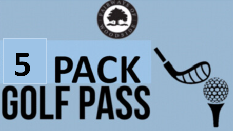 5 PACK PUNCH CARD- ANYDAY