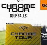 CALLAWAY CHROME TOUR RRB SIMULATOR GOLF BALLS- SOLD BY SLEEVE