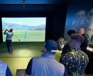 2 Man GOLF SIM LEAGUE ON TRACKMAN-2026