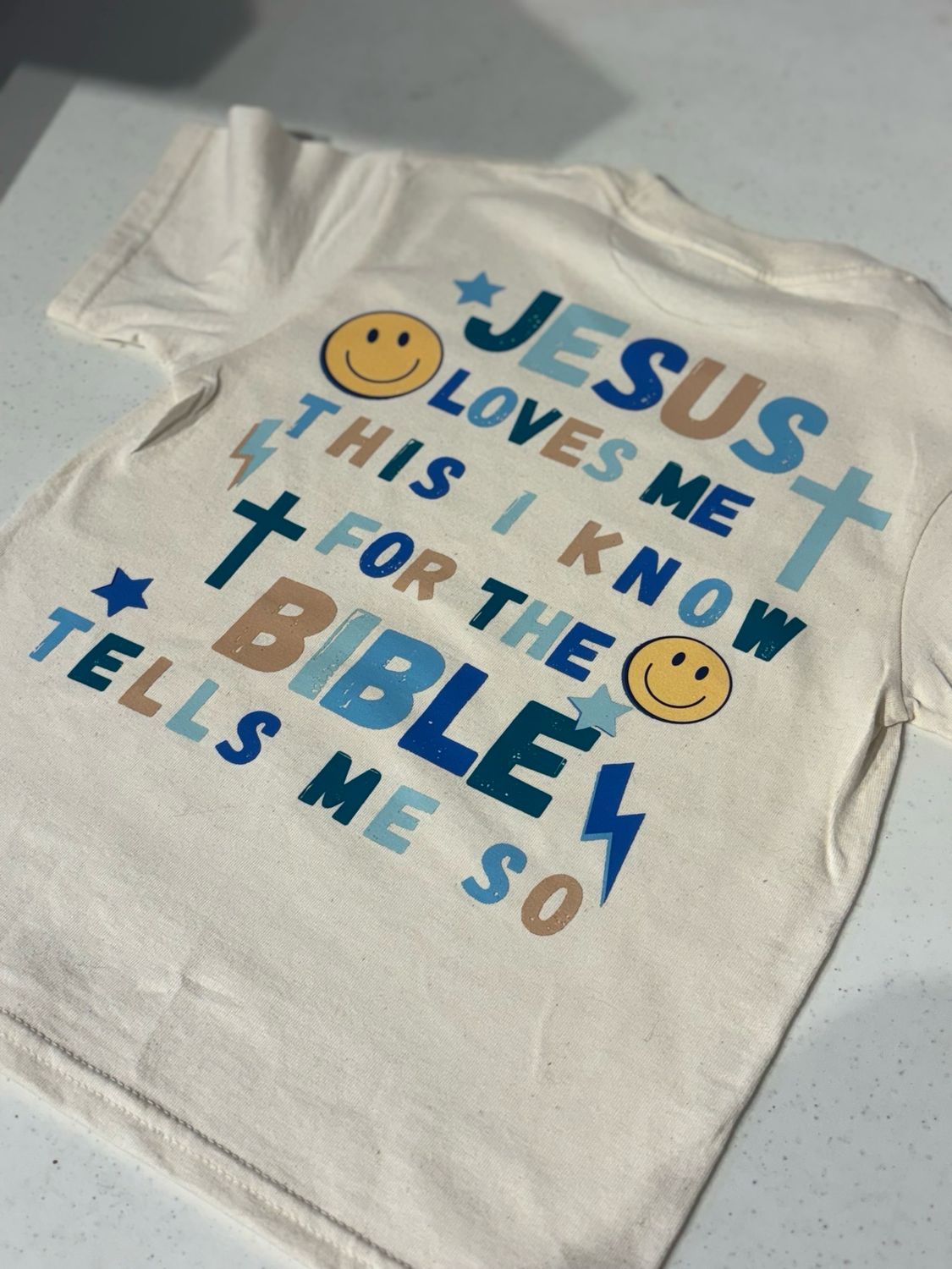 Jesus Loves Me Smiley Tee