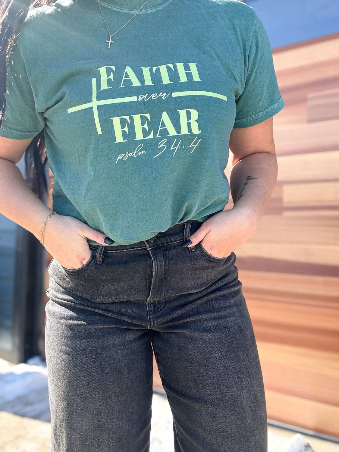 Faith Over Fear Tee