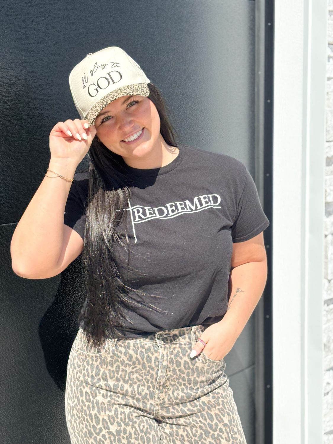 all glory to GOD Trucker Hat