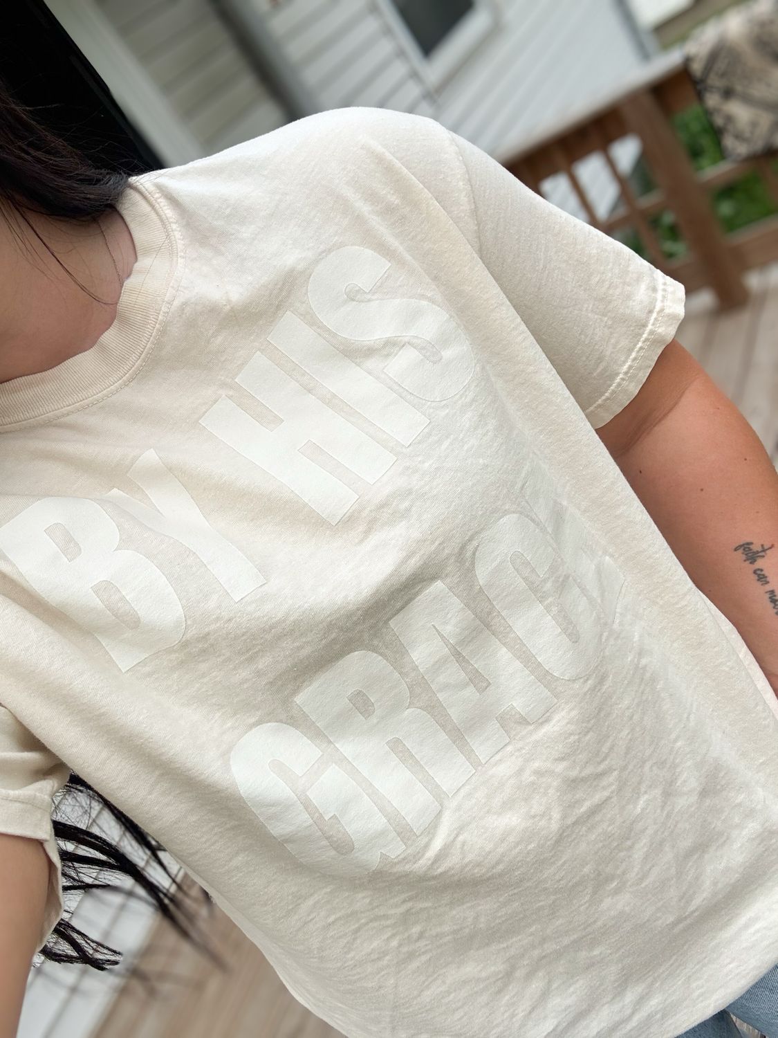 By His Grace Tee