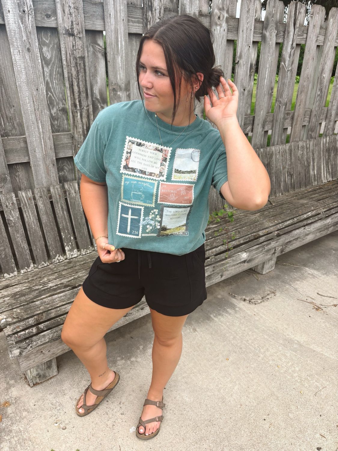 Psalm 23 Stamps Tee
