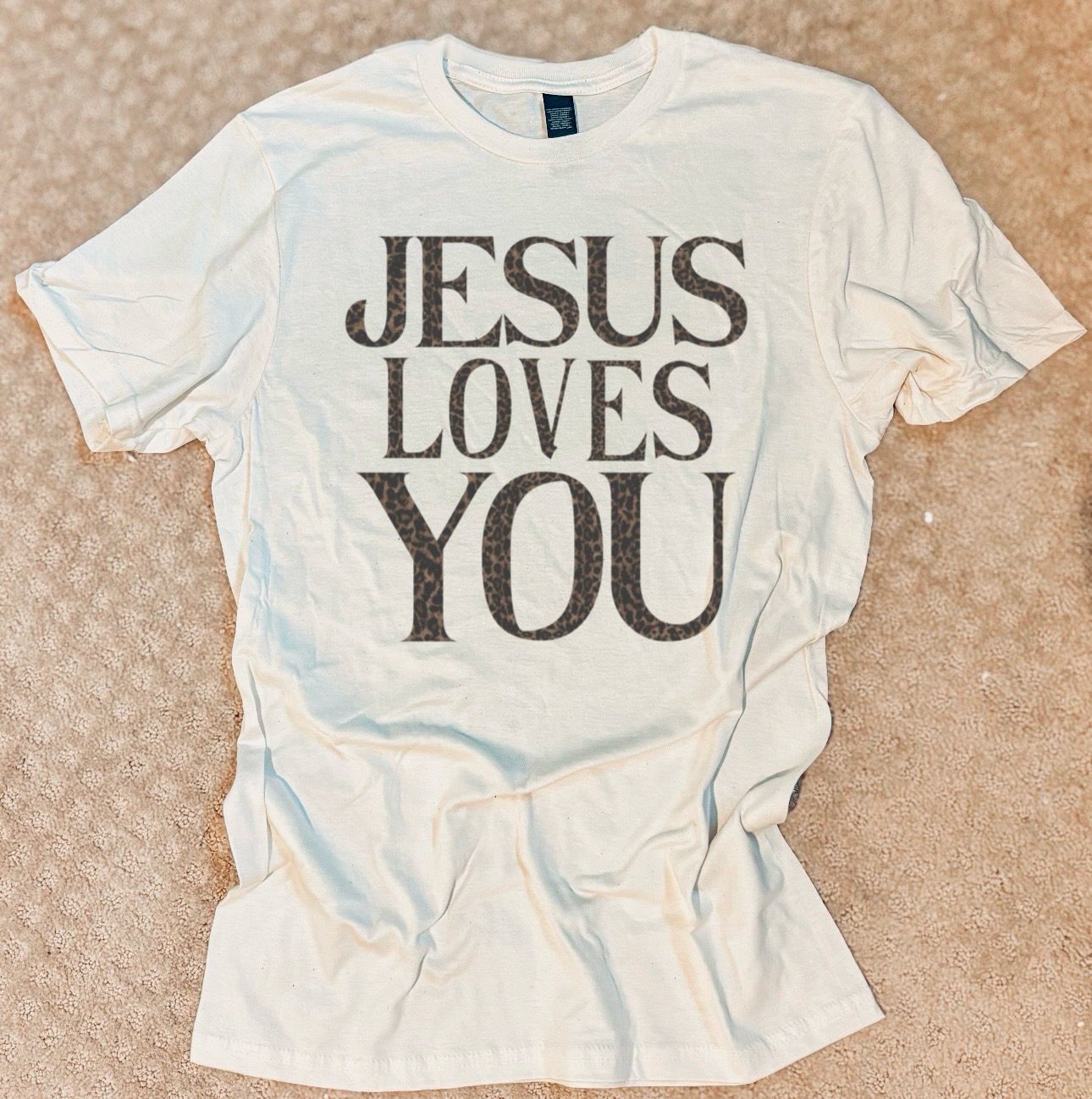 Leopard Jesus Loves You
