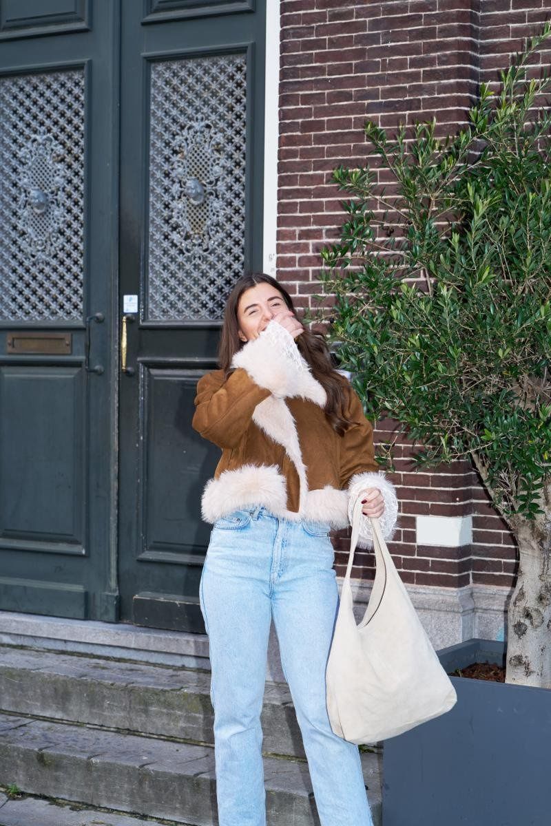 Tas Baggy bag – beige