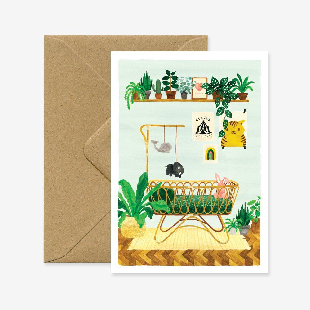 Kaart Boy bedroom - Baby