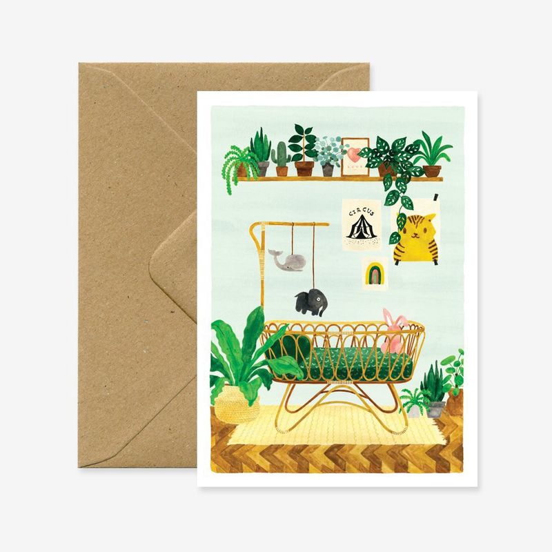 Kaart Boy bedroom - Baby