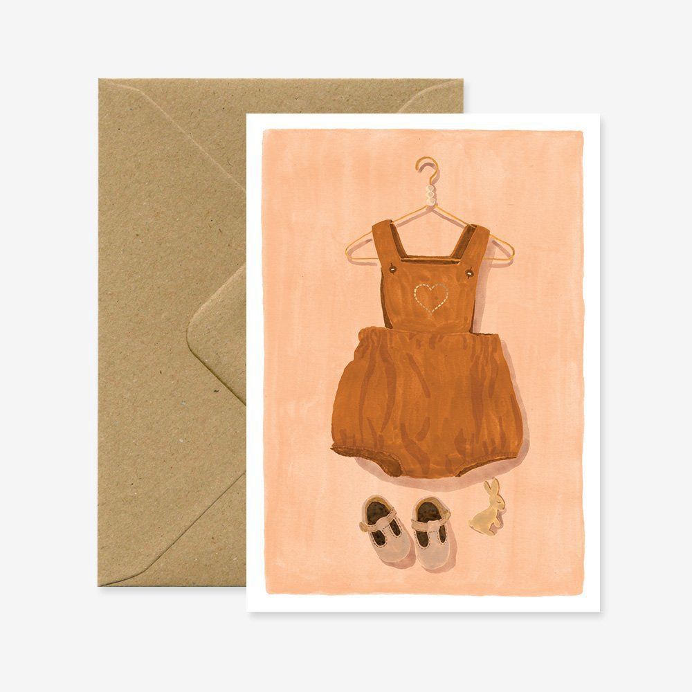 Kaart Overall Cognac - Baby