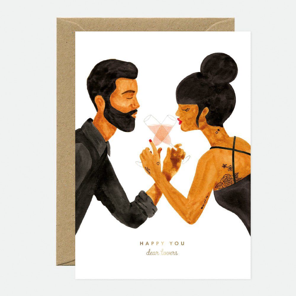 Kaart Happy Lovers
