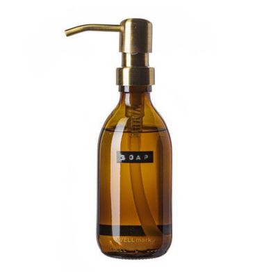 Handzeep amber/brass bamboo 250ml &#39;SOAP&#39;