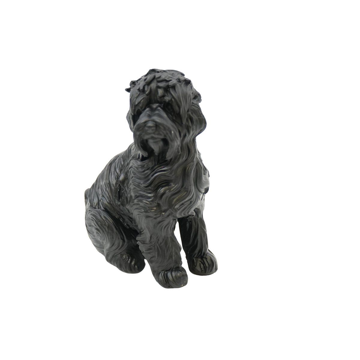 Beeldje Labradoodle - zwart