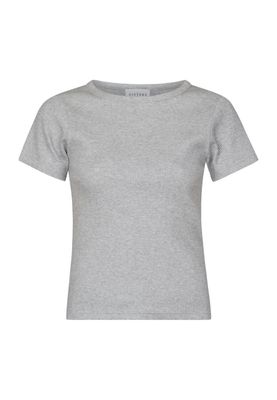 Shirt Eike - lichtgrijs mel.