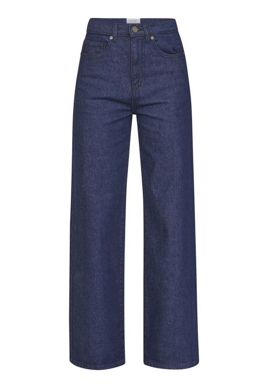 Jeans Owi high waist - unwashed blue