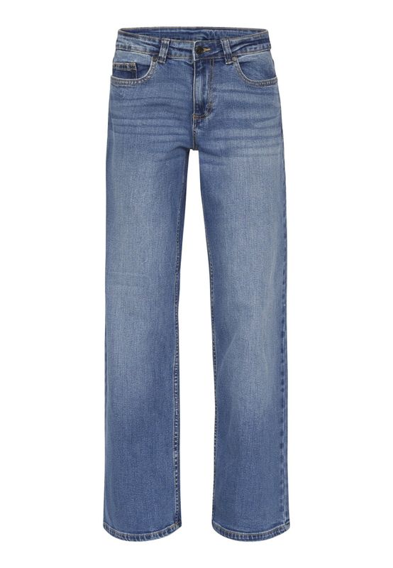 Jeans Onea mid waist - mid blue wash