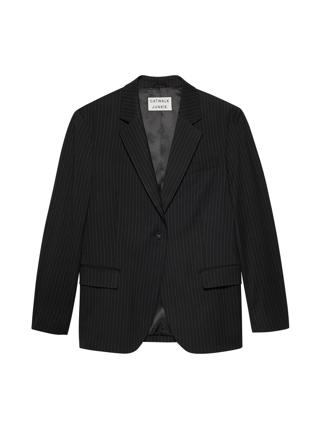 Relaxed blazer - krijtstreep