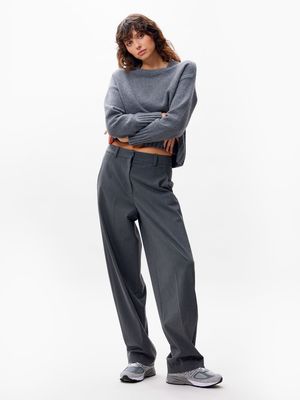 Pantalon -  dark grey melange