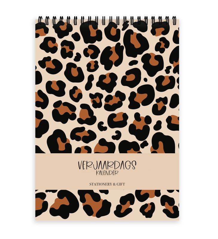 Verjaardagskalender Leopard