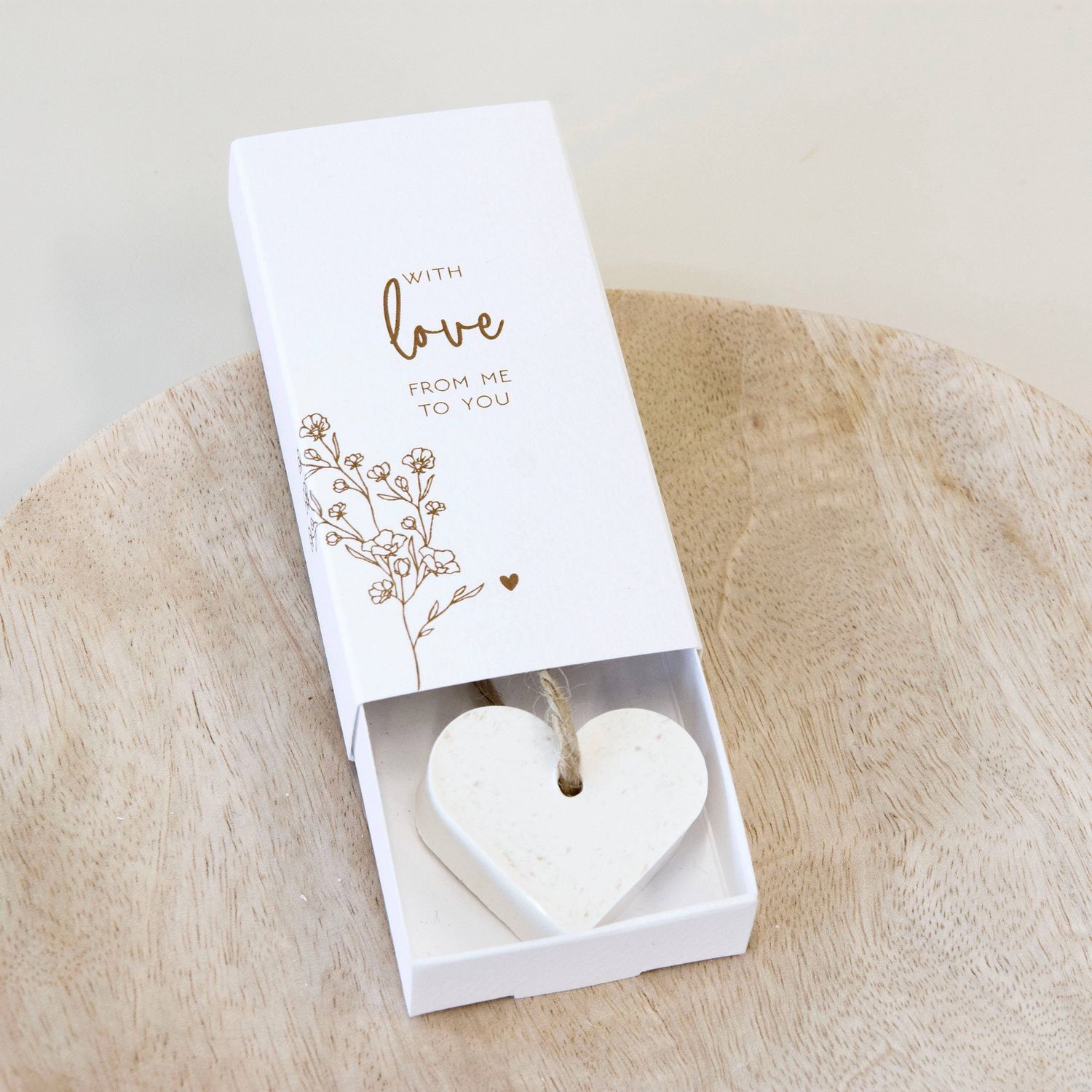 Little giftbox soap - With love from me to you