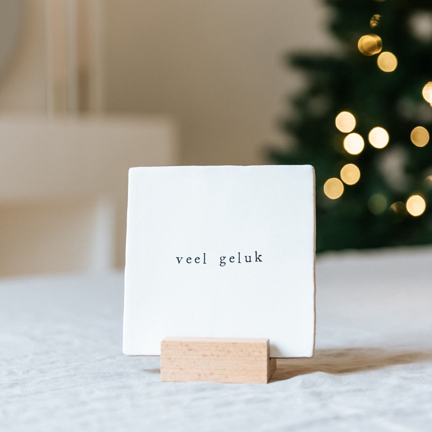 Tegel - veel geluk