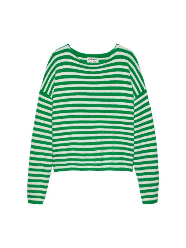 Soft stripe knit - Jelly Bean