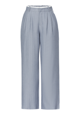 Broek Gira - lichtgrijs/navy