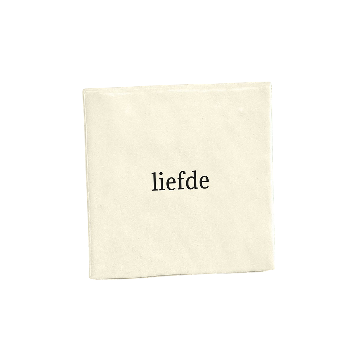 Tegeltje - Liefde - parelmoer