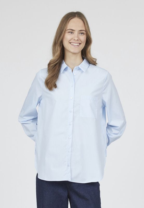 Blouse Virra - lichtblauw