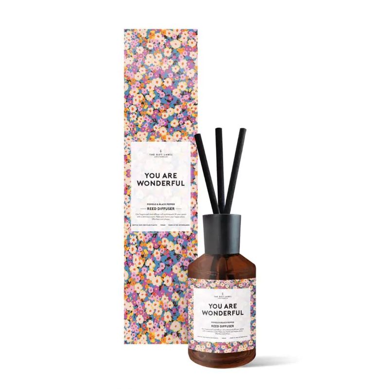 Geurstokjes 250ml - You Are Wonderful