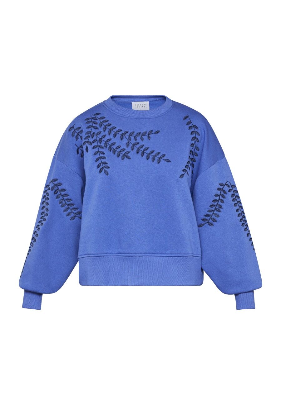 Sweater Hike - blauw print