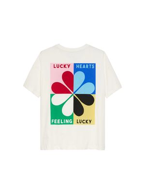 Graphic t-shirt - off white (209)