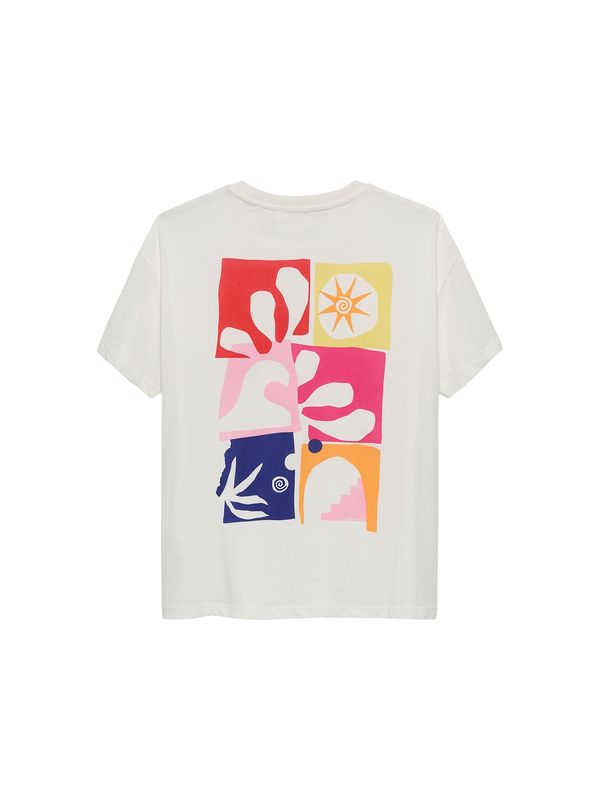 Graphic t-shirt - off white (217)