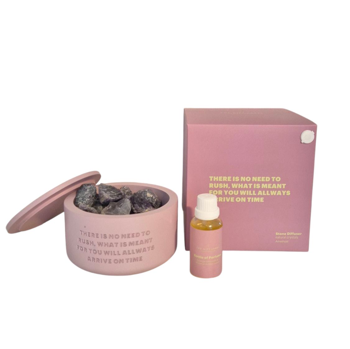 Stone Diffuser 30ml - There is no need to - Pink