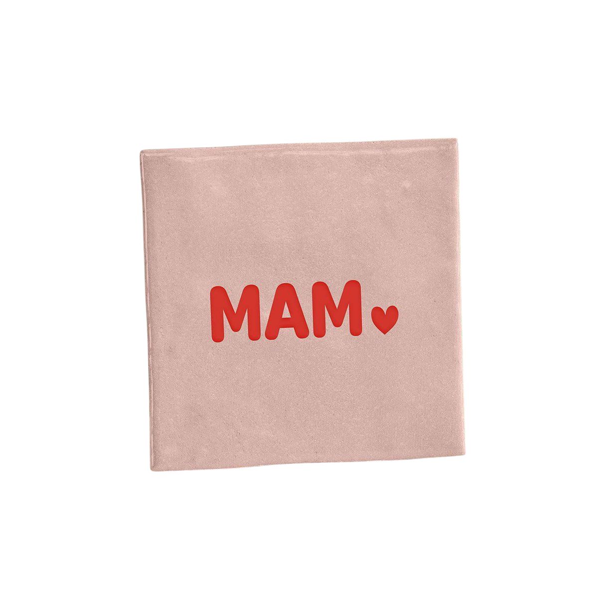 Tegeltje - Mam - roze