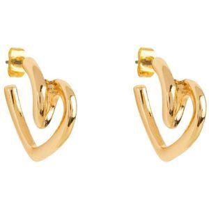 Swirl Heart Studs