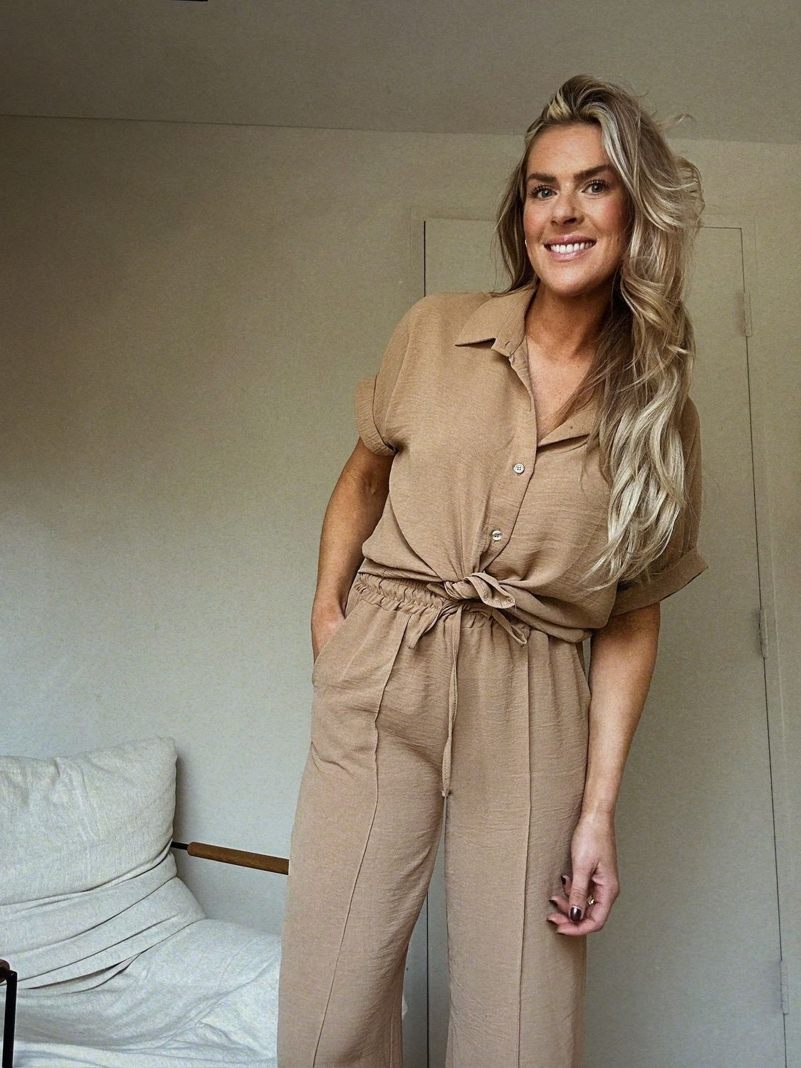 Blouse Babs - camel