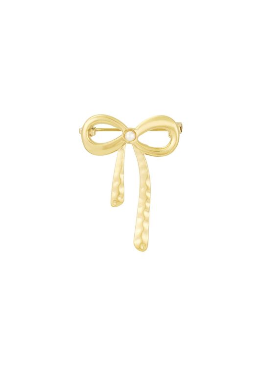 Pin / Broche - Strik met parel