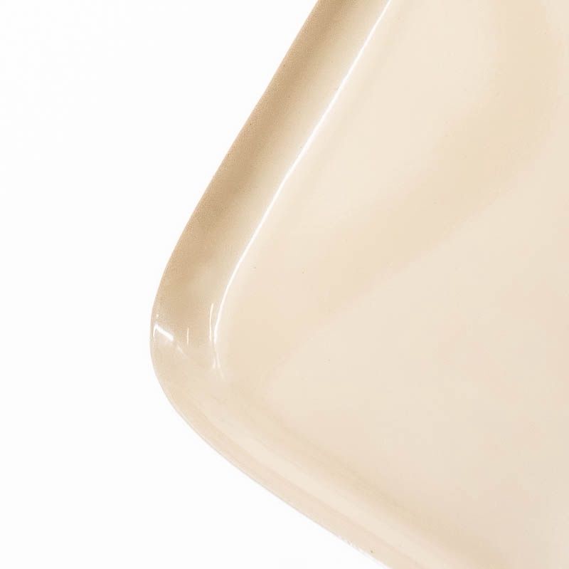 Dienblad vierkant - beige